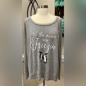 CaciqueGray Sweater Size 22/24